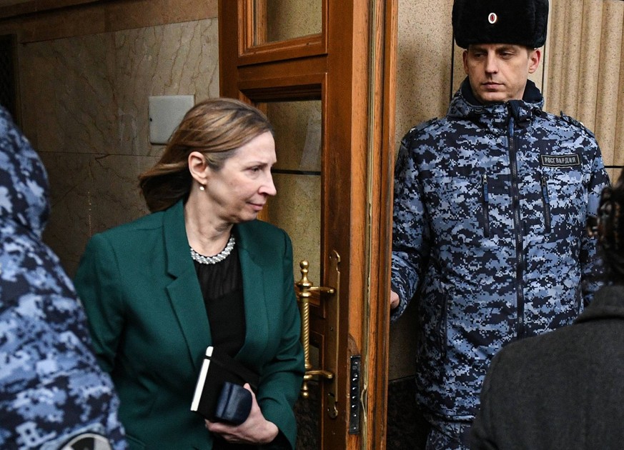 Russia US Ambassador 8362287 30.01.2023 New US Ambassador Lynne Tracy visits the Russian Foreign Ministry in Moscow, Russia. Maksim Blinov / Sputnik Moscow Russia PUBLICATIONxINxGERxSUIxAUTxONLY Copyr ...