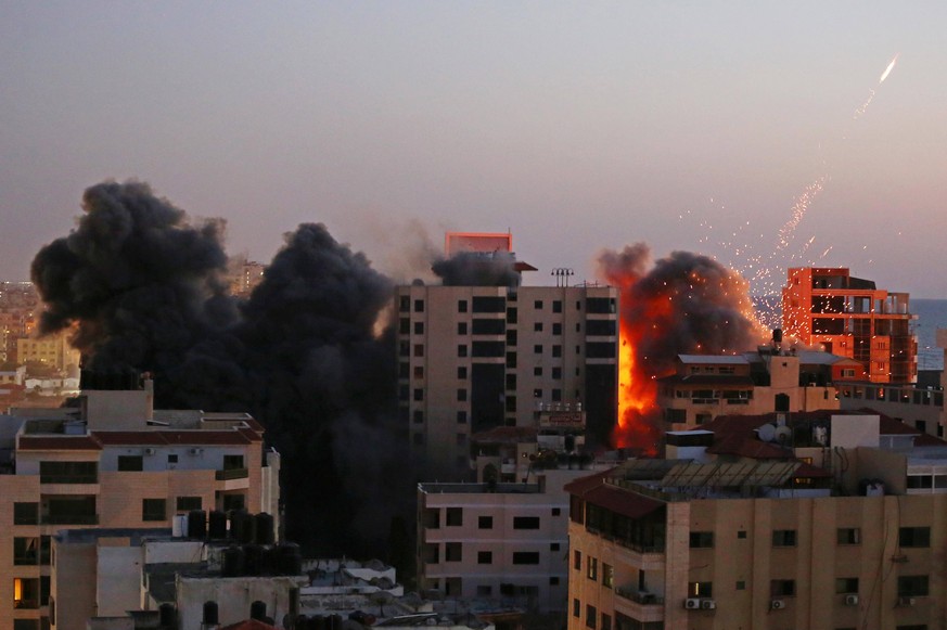 Im Gaza-Streifen wurden weiterhin viele Luftangriffe geflogen