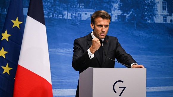 Frankreichs Präsident Emmanuel Macron hat einen Sieg Russlands in dessen Angriffskrieg gegen die Ukraine ausgeschlossen.