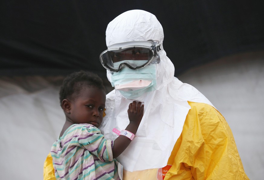 Ärzte ohne Grenzen ist unter anderem bei Katastrophen in Ländern des globalen Südens vor Ort. So auch hier bei einem Ausbruch der Ebola in Liberia.