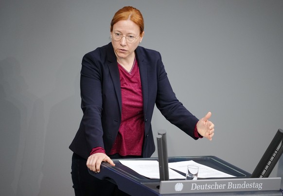 Dagmar Schmidt (SPD) am Donnerstag im Bundestag.