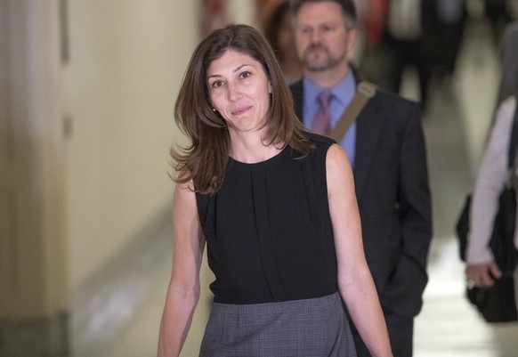 July 13, 2018 - Washington, District of Columbia, United States of America - Lisa Page, legal counsel to former FBI Director Andrew McCabe, departs following the first part of a transcribed interview ...