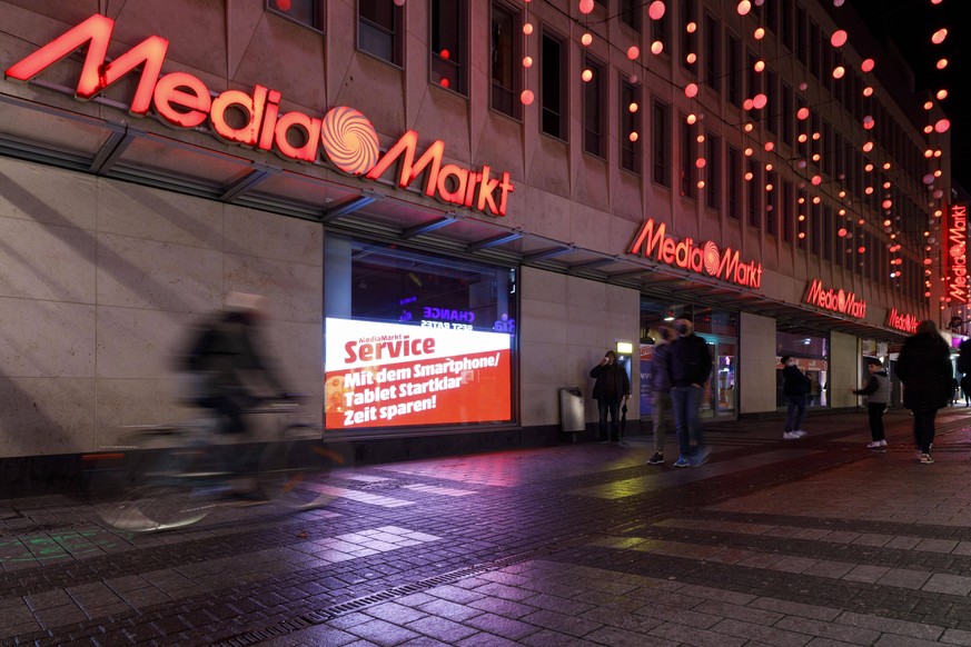 Eine Filiale von MediaMarkt in der Hohe Stra