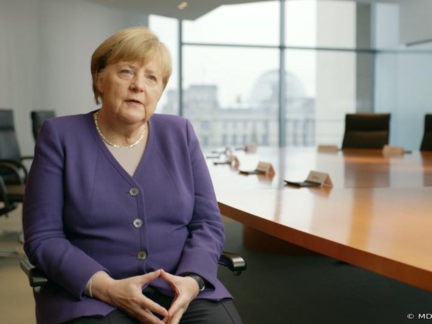 ARD/MDR ANGELA MERKEL - IM LAUF DER ZEIT, &quot;Film von Torsten Körner&quot;, am Sonntag (27.02.22) um 21:45 Uhr im ERSTEN und schon ab 25.02.2022, 21:45 Uhr in der ARD-Mediathek.
Angela Merkel beim  ...