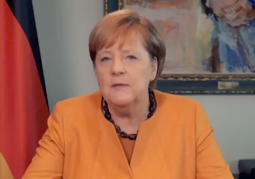 In ihrem Podcast bat Merkel die Bürger um die Einhaltung der Corona-Regeln.
