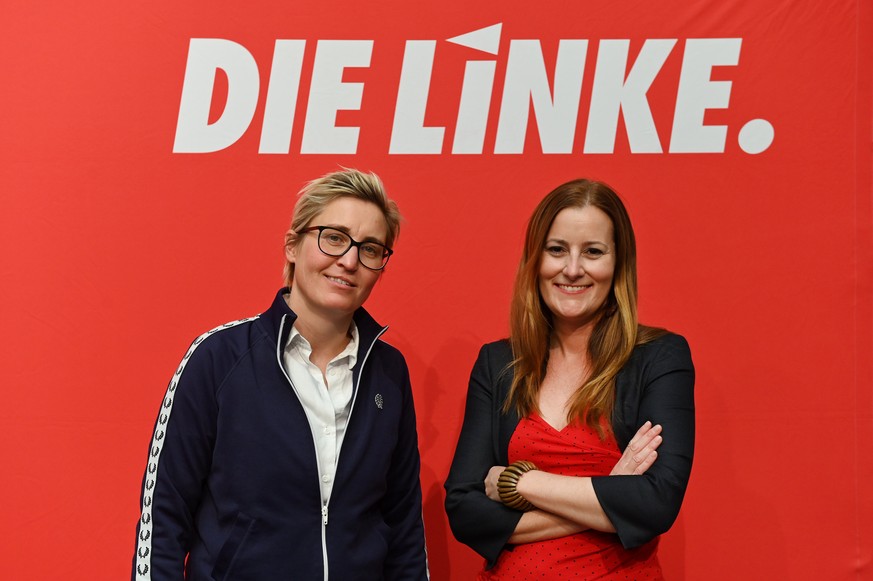 Susanne Hennig-Wellsow (links) und Janine Wissler, die frisch gewählten Parteichefinnen der Linken. 