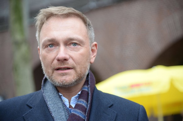 Christian Lindner bei einem Besuch in Hamburg.