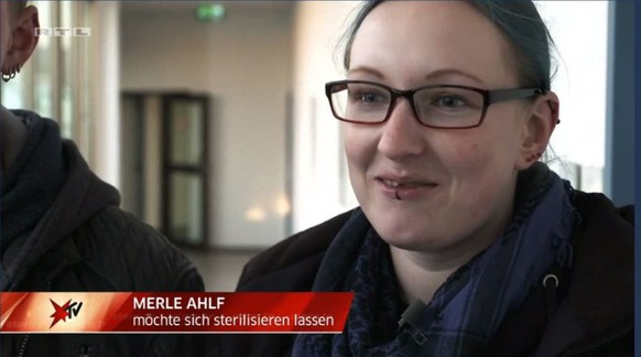 Merle Ahlf hat sich unfruchtbar machen lassen.