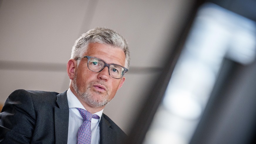 Andrij Melnyk, Botschafter der Ukraine in Deutschland, aufgenommen im Bundestag in Berlin.