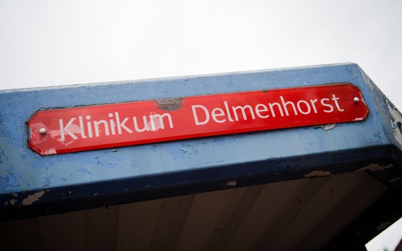 Blick auf die Klinik in Delmenhorst, wo Niels Högel dutzende Menschen umgebracht haben soll.