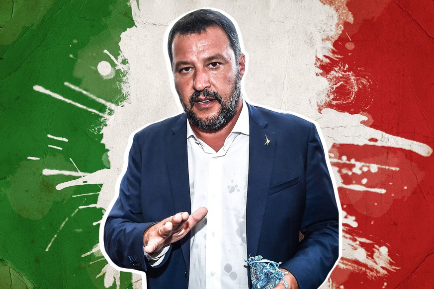 Er will Italien alleine regieren: Matteo Salvini.