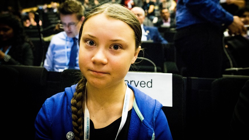 15-year-old Swedish activist Greta Thunberg at a cop24 conference. PUBLICATIONxINxGERxSUIxAUTxONLY SadakxSouicix/xLexPictorium LePictorium_0196922