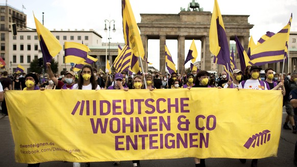 Protest der Bürgerinitiative in Berlin.