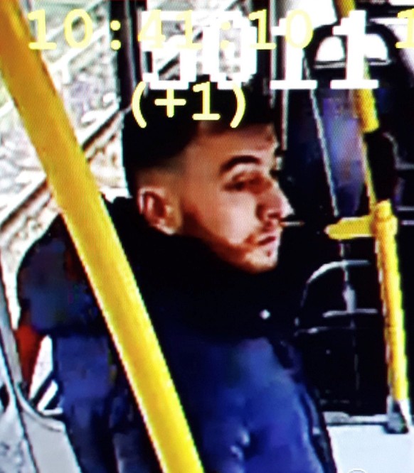 Handout still image taken from CCTV footage shows a man who has been named as a suspect in Monday's shooting in Utrecht, Netherlands, in a still image from CCTV footage released by the Utrecht Police  ...