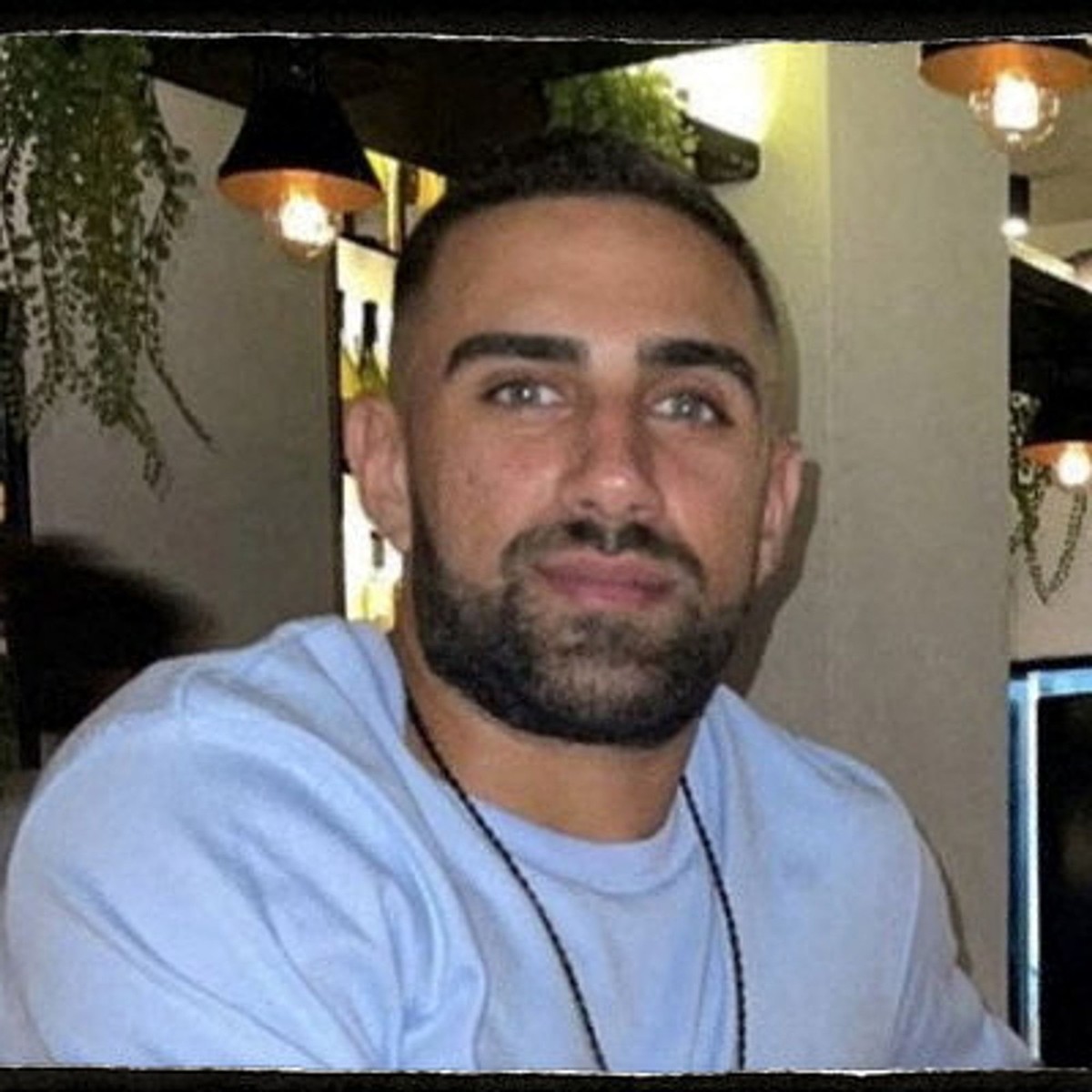 Segev Kalfon, an Israeli hostage who was kidnapped in the deadly October 7, 2023 attack by Hamas, is pictured in this undated handout photo. Courtesy of Bring Them Home Now/Handout via REUTERS THIS IM ...