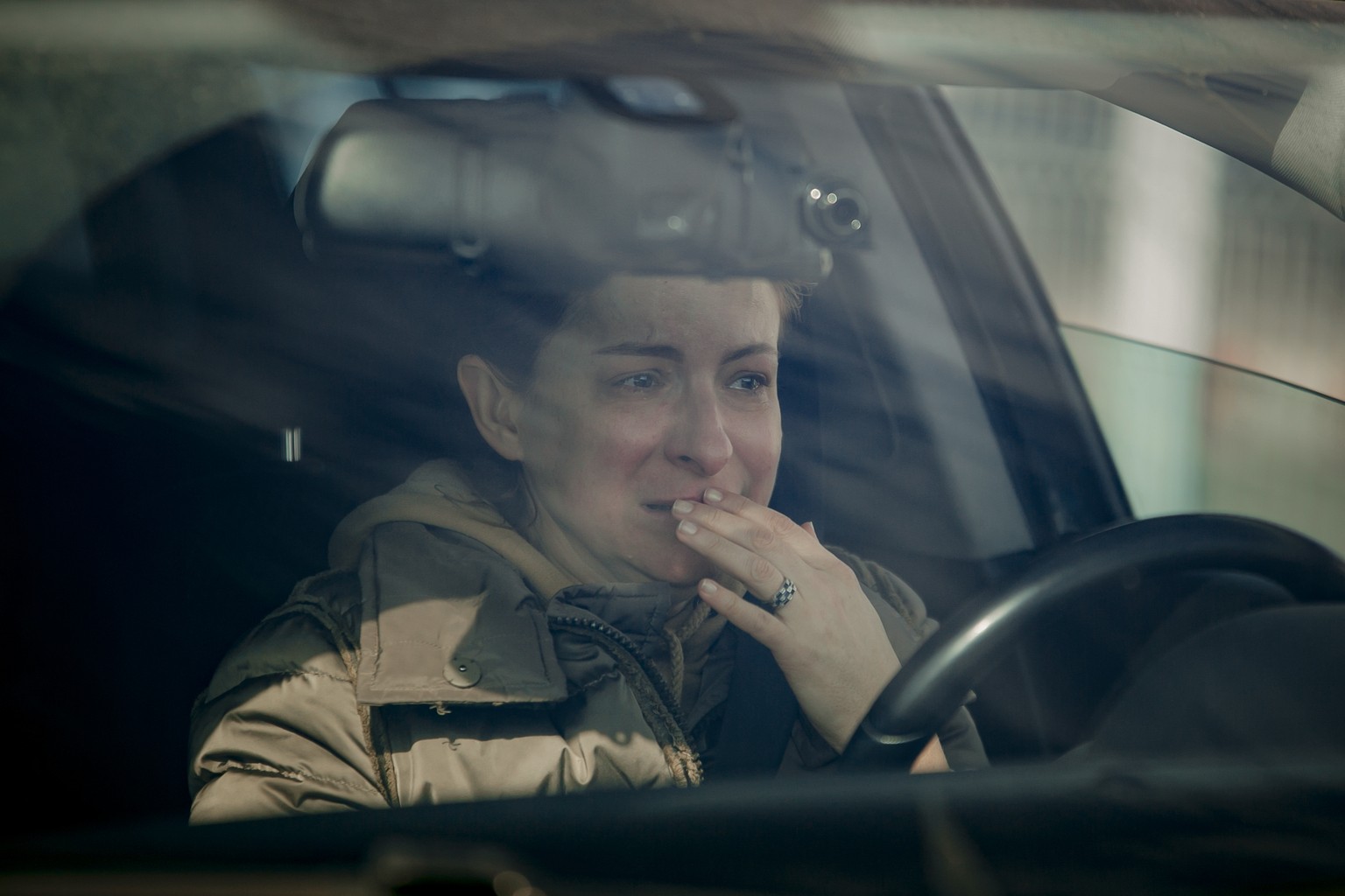 An der ukrainisch-rumänischen Grenze, 25. Februar.