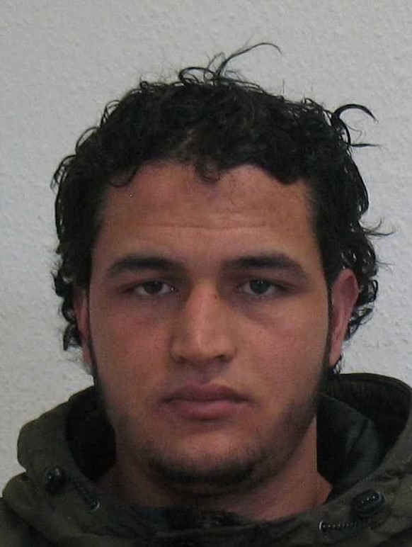 Der Terrorist: Anis Amri auf dem Fahndungsfoto, mit dem die Polizei ab dem Tag nach dem Attentat nach ihm suchte.  