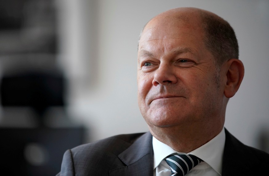 FILE PHOTO: German Finance Minister Olaf Scholz is pictured in Berlin, Germany, June 5, 2019. REUTERS/Fabrizio Bensch/File Photo