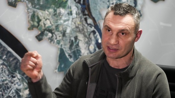 ARCHIV - 27.02.2022, Ukraine, Kiew: Vitali Klitschko, B