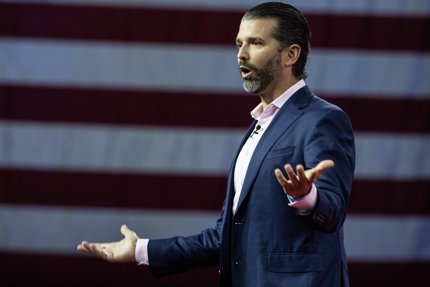 News Bilder des Tages NY: CPAC Washington, DC 2023 day 2 Donald Trump Jr. speaks on the 2nd day of CPAC Washington, DC conference at Gaylord National Harbor Resort &amp; Convention Washington, DC Dist ...