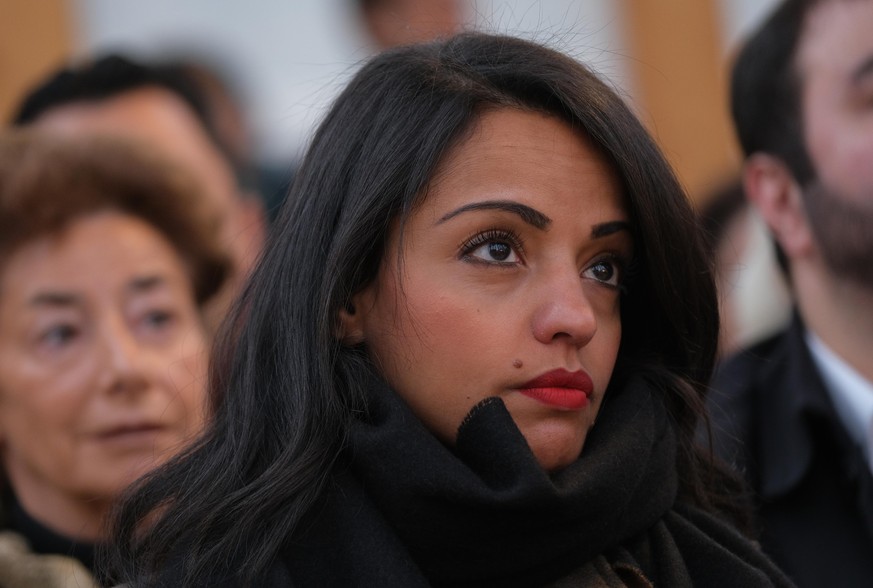 BERLIN, GERMANY - JANUARY 16: Berlin politician Sawsan Chebli attends the finissage of the House of One temporary structure on January 16, 2019 in Berlin, Germany. The House of One is to be a building ...