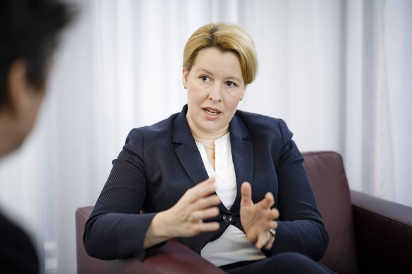 Bundesfamilienministerin Franziska Giffey.