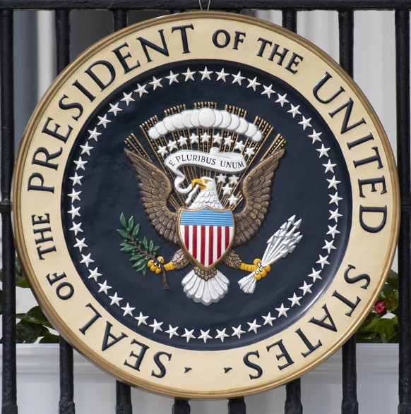 So müsste das Präsidenten-Siegel eigentlich aussehen. 
