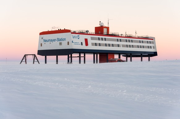 Die deutsche Antarktis-Forschungsstation Neumayer-Station III