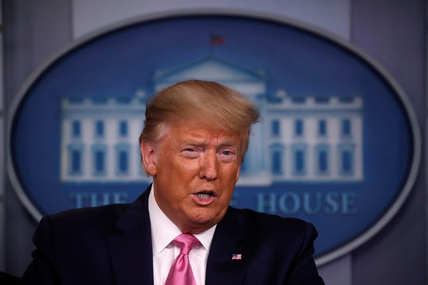 U.S. President Donald Trump gives a news conference at the White House in Washington, U.S., February 26, 2020. REUTERS/Carlos Barria