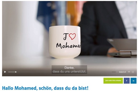 Auch wer Mohamed heißt, bekommt jetzt eine persönliche Grußbotschaft von Markus Söder.