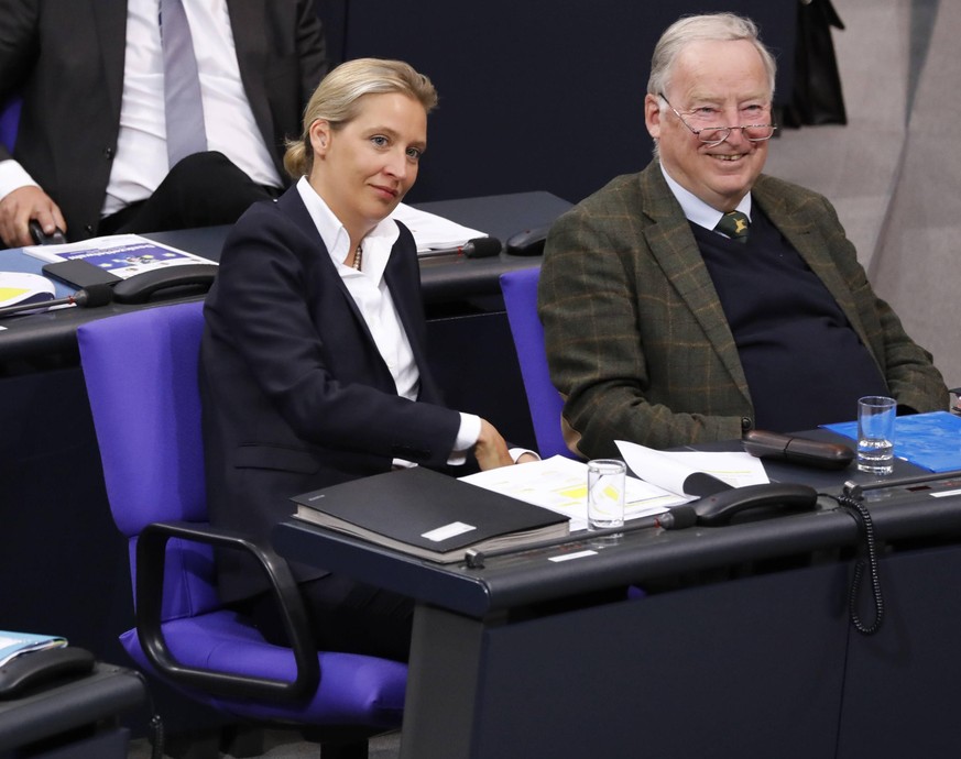 Alice Weidel, Alexander Gauland, Parteivorsitzender, Alternative f