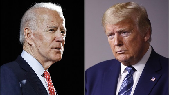 Joe Biden und Donald Trump werden wohl keine besten Freunde mehr. 