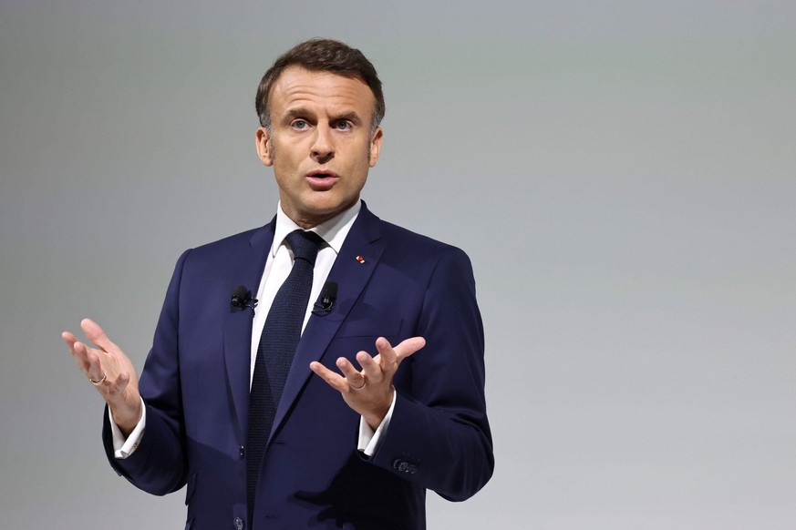 "Quoi?" Auch Macron dürfte sich gerade darüber wundern, was in Frankreichs Politik passiert.