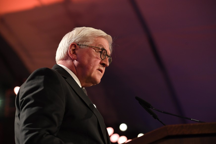 Frank-Walter Steinmeier in Israel.