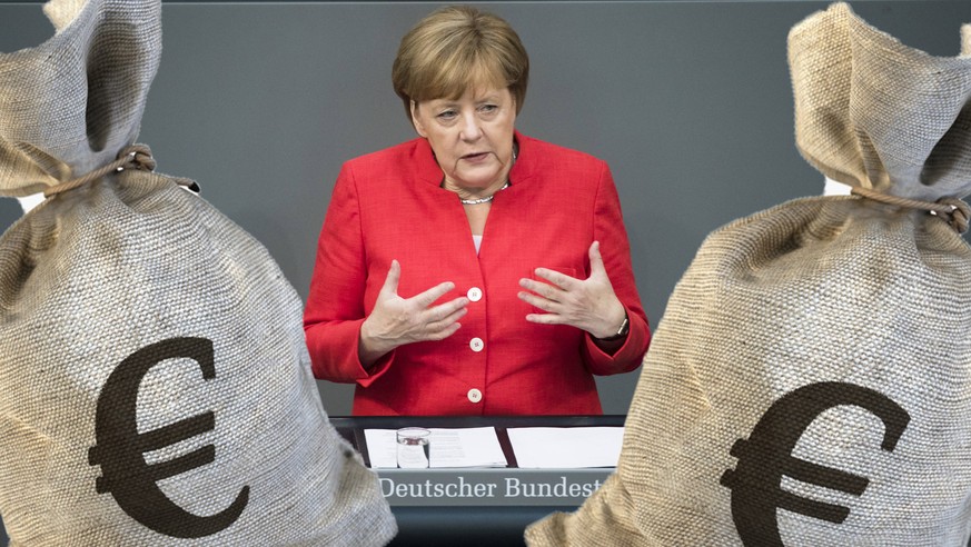Merkels CDU konnte am stärksten von Großspenden in diesem Jahr profitieren.