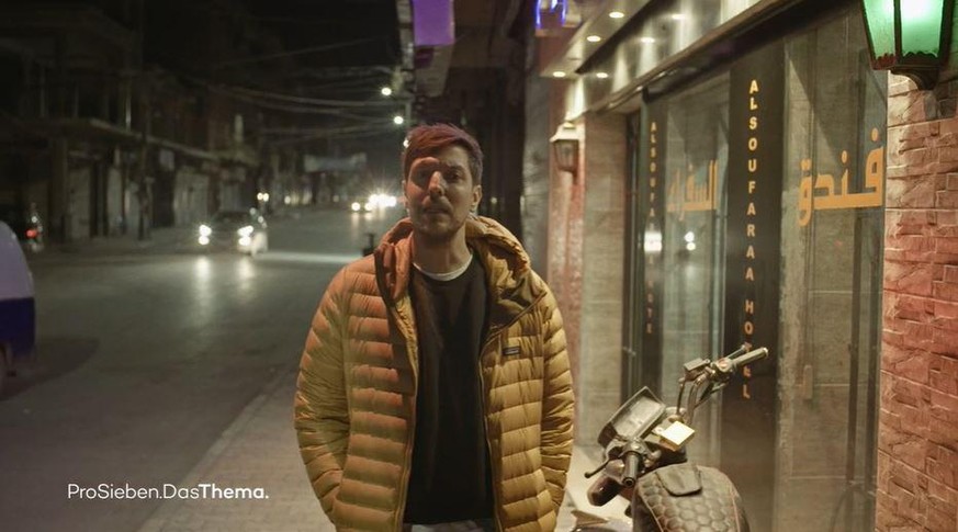 Journalist Thilo Mischke reiste für seine Dokumentation nach Syrien