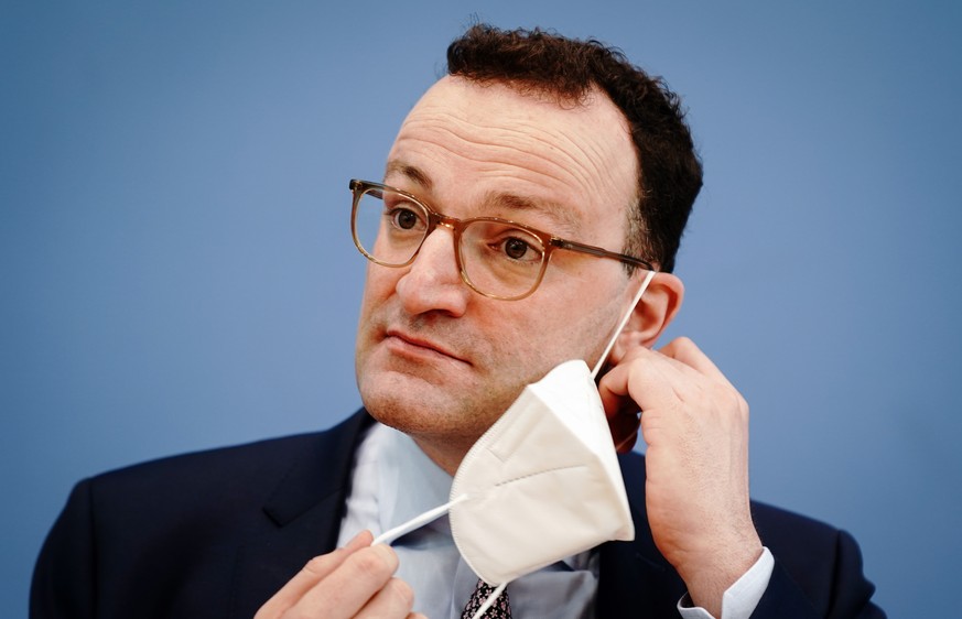 26.03.2021, Berlin: Jens Spahn (CDU), Bundesminister f