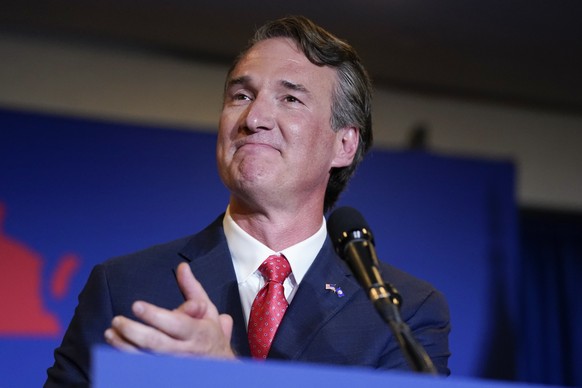 Strahlender Sieger in Virginia: der frisch gewählte Gouverneur Glenn Youngkin von den Republikanern. 