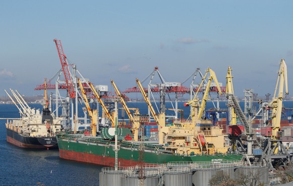 Der Hafen von Odessa: Die Hoffnung auf eine Wiederaufnahme der Getreideausfuhr steigt.