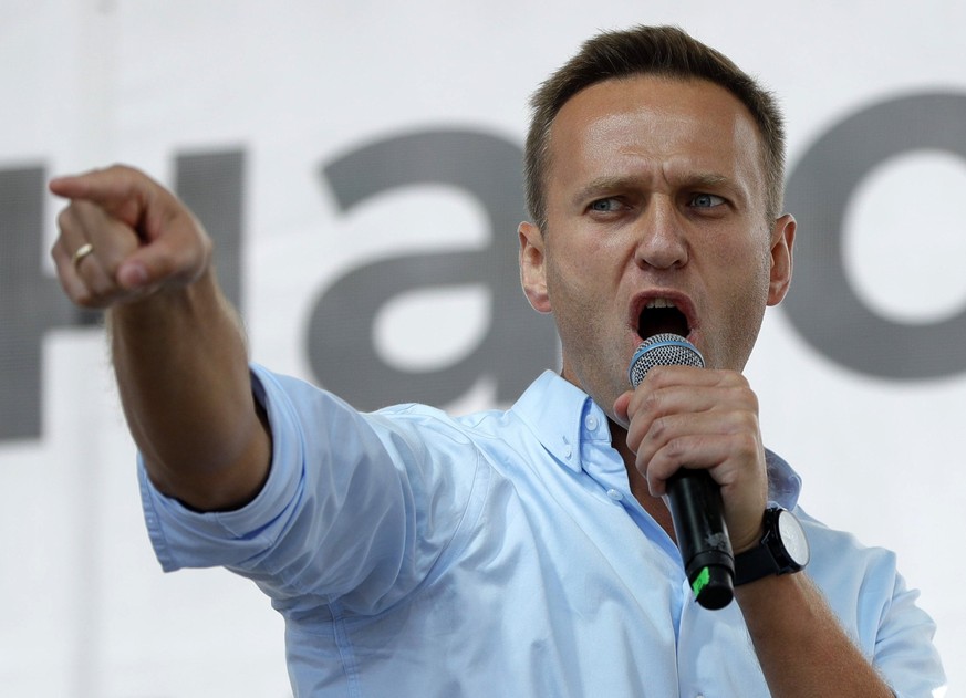 Alexej Nawalny hat im August einen Giftanschlag überlebt.