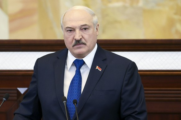 Der belarussische Diktator Lukaschenko.