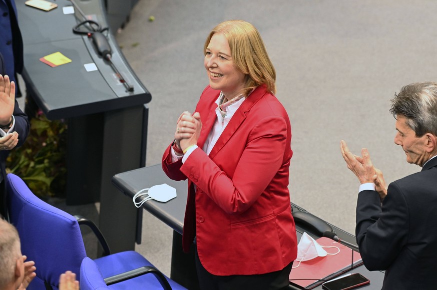 Bärbel Bas (SPD) ist neue Bundestagspräsidentin.