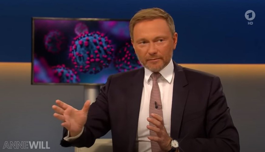 Christian Lindner war bei "Anne Will" zu Gast und sprach über die seiner Meinung nach angebrachten Lockerungen der Corona-Maßnahmen.