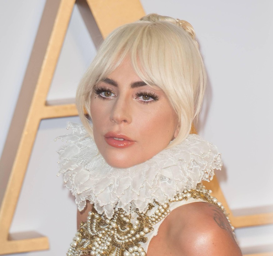 A Star Is Born UK Premiere London, UK. Lady Gaga (born Stefani Joanne Angelina Germanotta) at the UK Premiere of A Star Is Born a Leicester Square Gardens, London, England, UK on Thursday 27 September ...