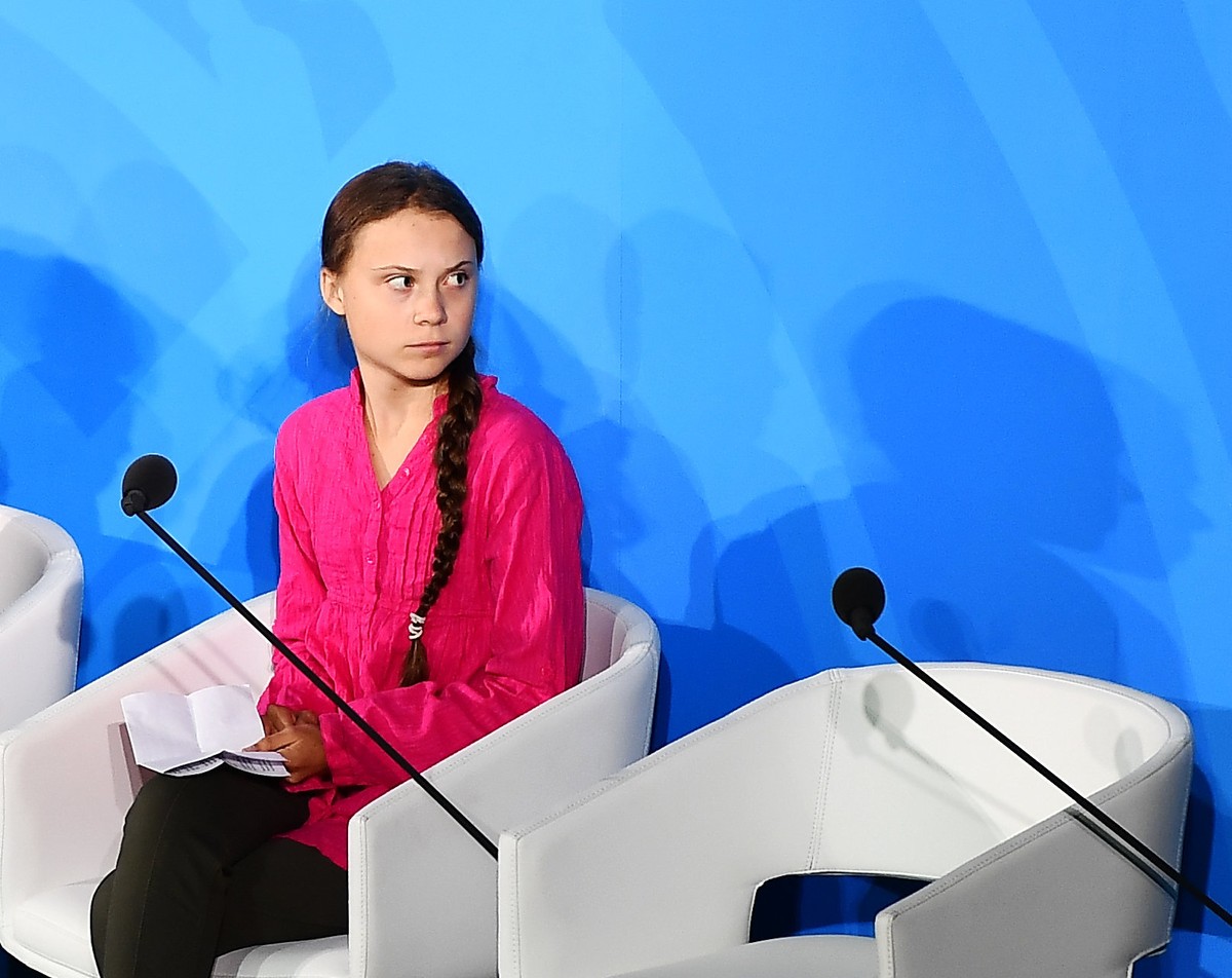 Greta Thunberg in New York.