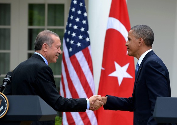 Unter US-Präsident Obama war die Beziehung zur seinem türkischen Amtskollegen Erdoğan angespannt.