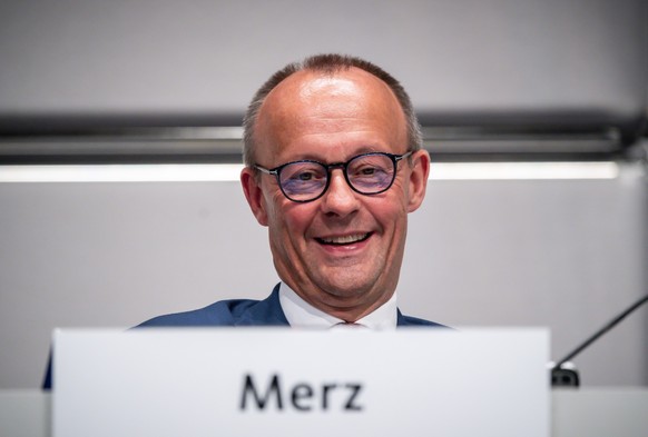 Freut sich über so viel Zuspruch: CDU-Chef Friedrich Merz beim Parteitag am Wochenende.