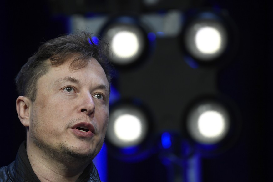 FILE - Elon Musk speaks at the SATELLITE Conference and Exhibition March 9, 2020, in Washington. Musk will participate in a meeting with employees of Twitter on Thursday, June 16, 2022, as the billion ...