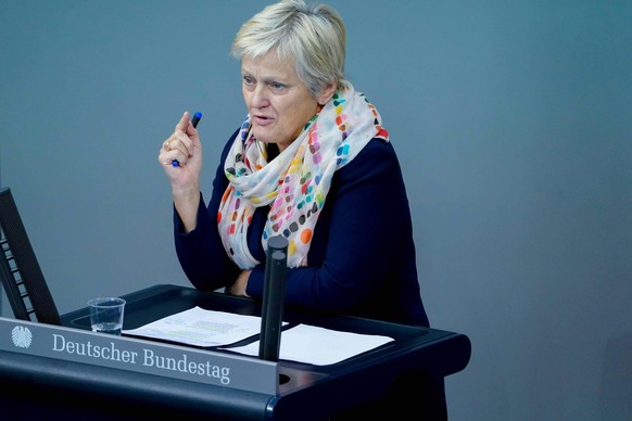 Renate Künast im Bundestag.