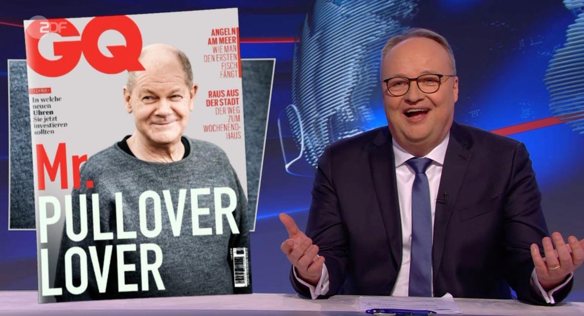 "Fashion Victim" Olaf Scholz.